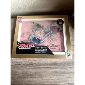 SDCC 2024 Exclusive UCC Powerpuff Girls Pop Art Animation Cel – 100 PCS LE
